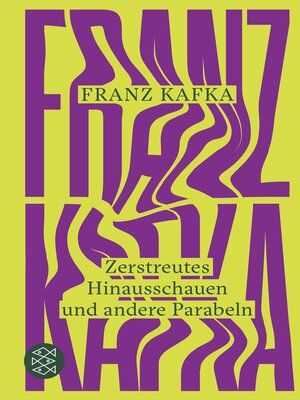 cover image of Zerstreutes Hinausschauen und andere Parabeln